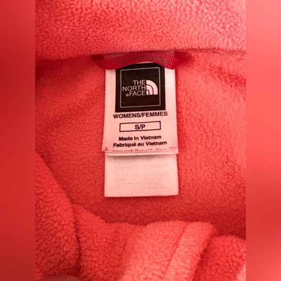 The North Face Coral Fleece Pullover Hoodie, Quarter Zip, Sz Small - Picture 7 of 10
